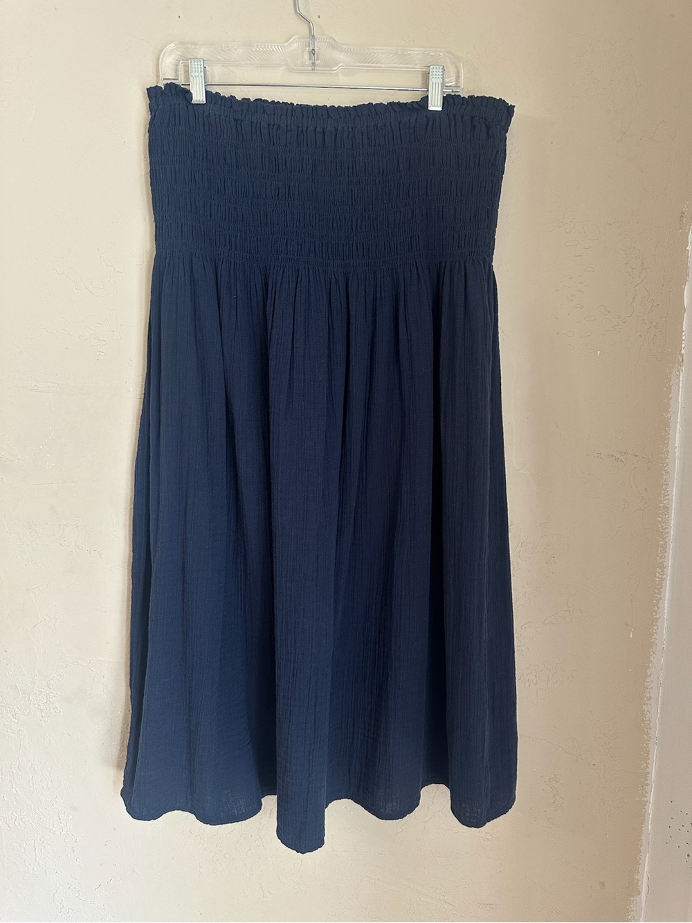 Time And Tru Skirt Navy Size M 8-10 Maxi Skirt